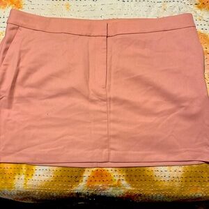 Powder Pink short skirt